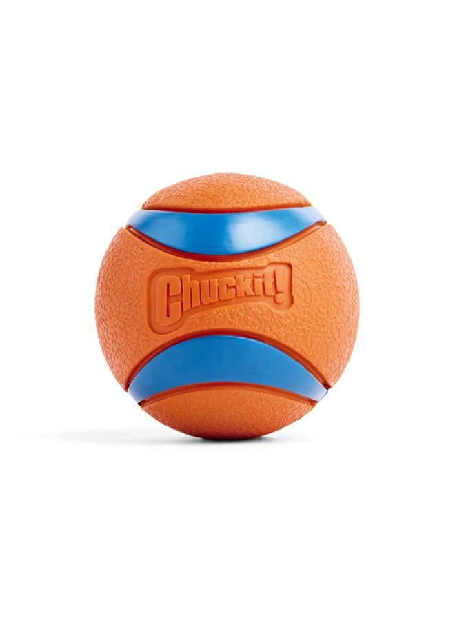 Chuckit! Ultra Ball Dog Toy - Size Large - For Dogs 60-100 lbs - Made from Durable Rubber - Super Bouncy - Floats in Water - 3-inch Diameter - Pack of 1 - Image 1